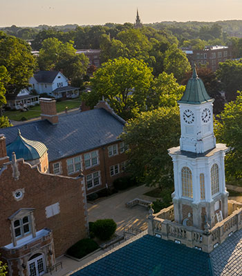 campus aerial view